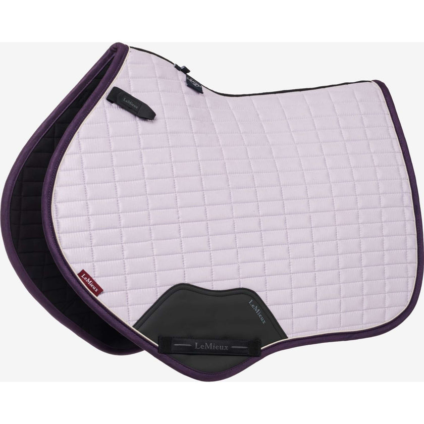 LeMieux Schabracke Suede Springen Lila