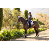 LeMieux Schabracke Suede Vielseitigkeit Lila