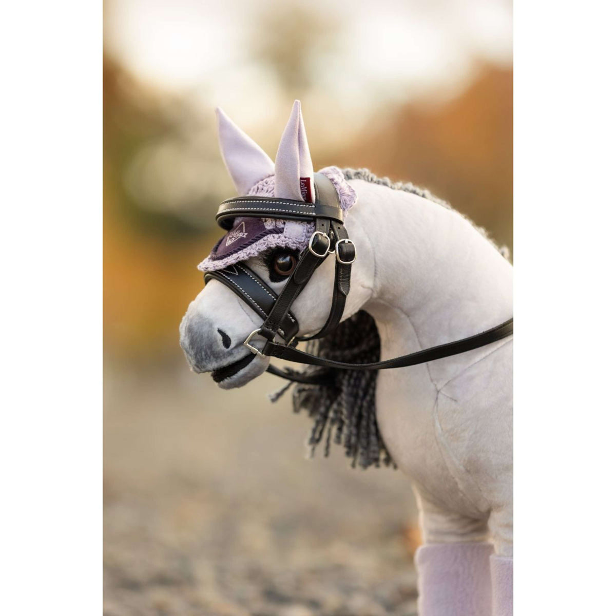 LeMieux Toy Pony Fliegenhaube Lila