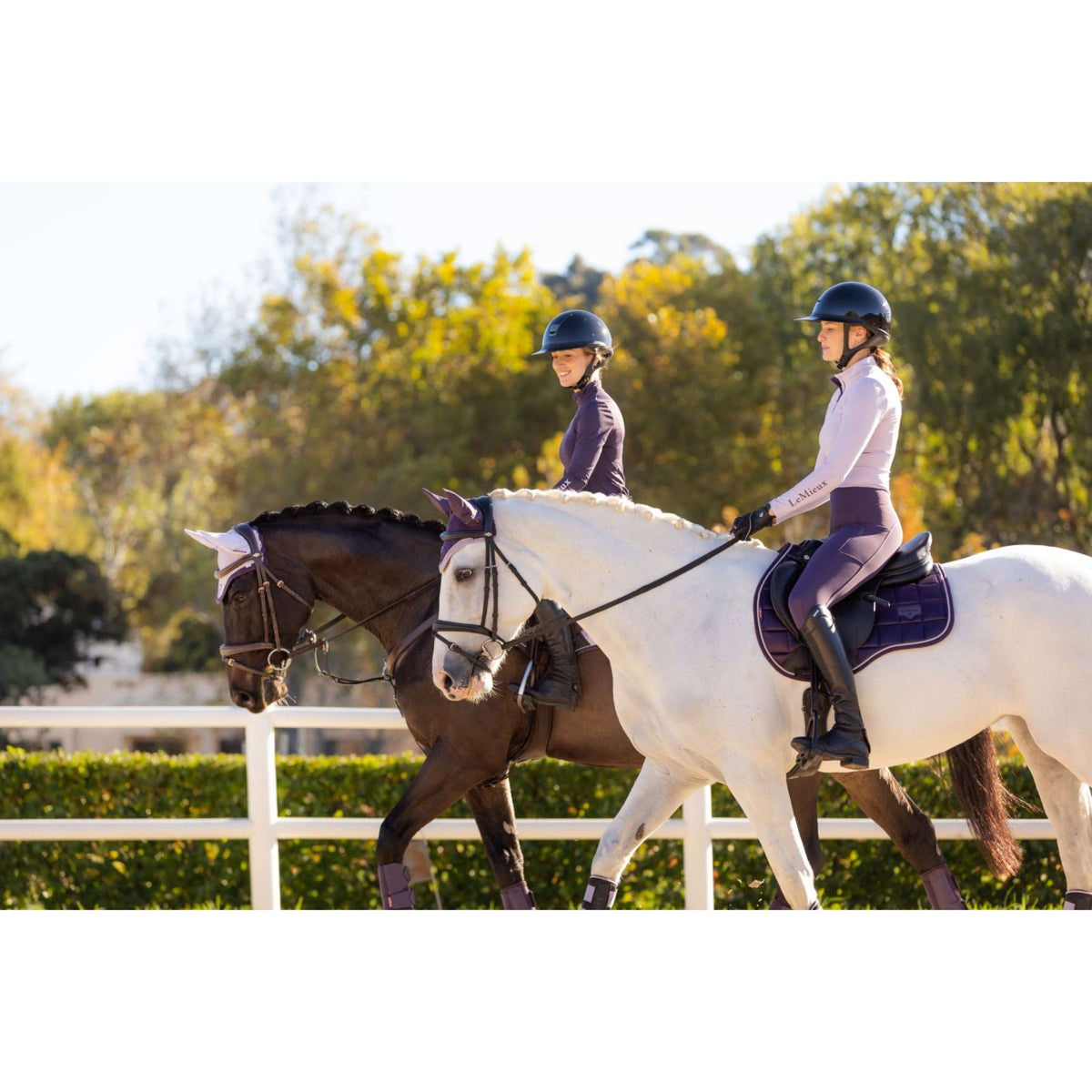 LeMieux Shirt Base Layer Classique Lila