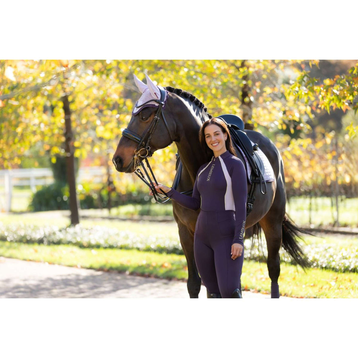 LeMieux Baselayer Philippa Mesh Juniper