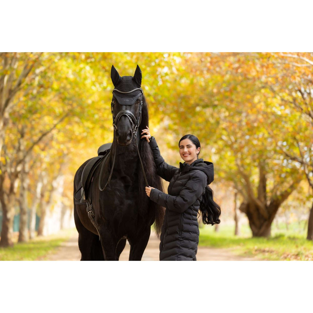 LeMieux Jacke Hayley Lang Schwarz