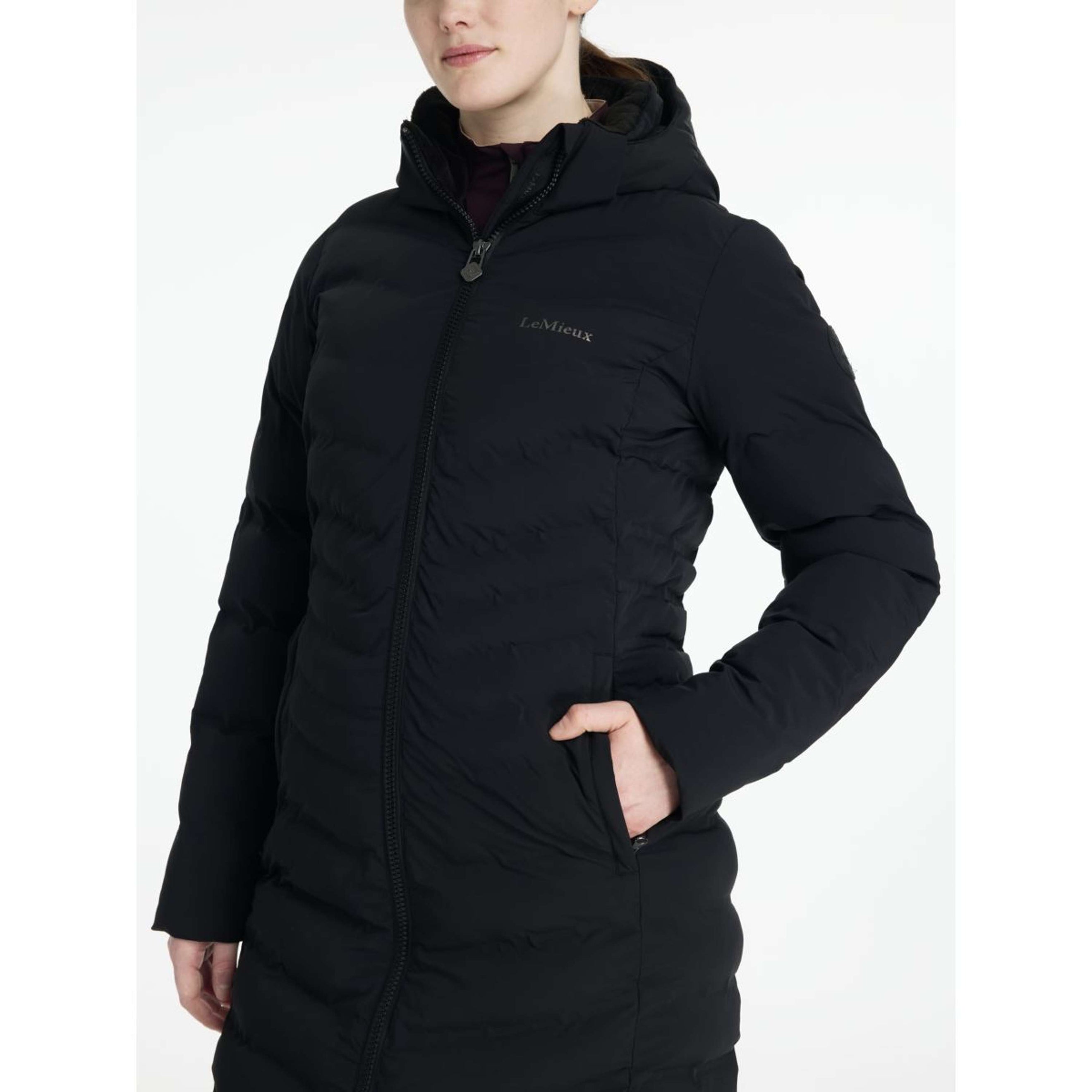 LeMieux Jacke Hayley Lang Schwarz
