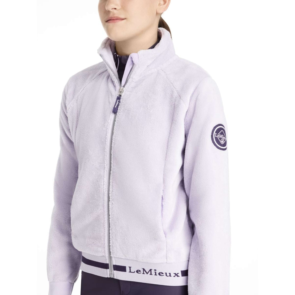 LeMieux Jacke Young Rider Libby Fleece Lila