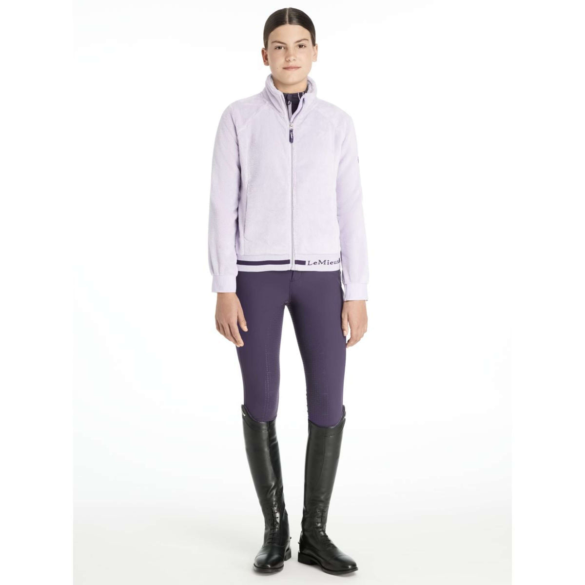 LeMieux Jacke Young Rider Libby Fleece Lila