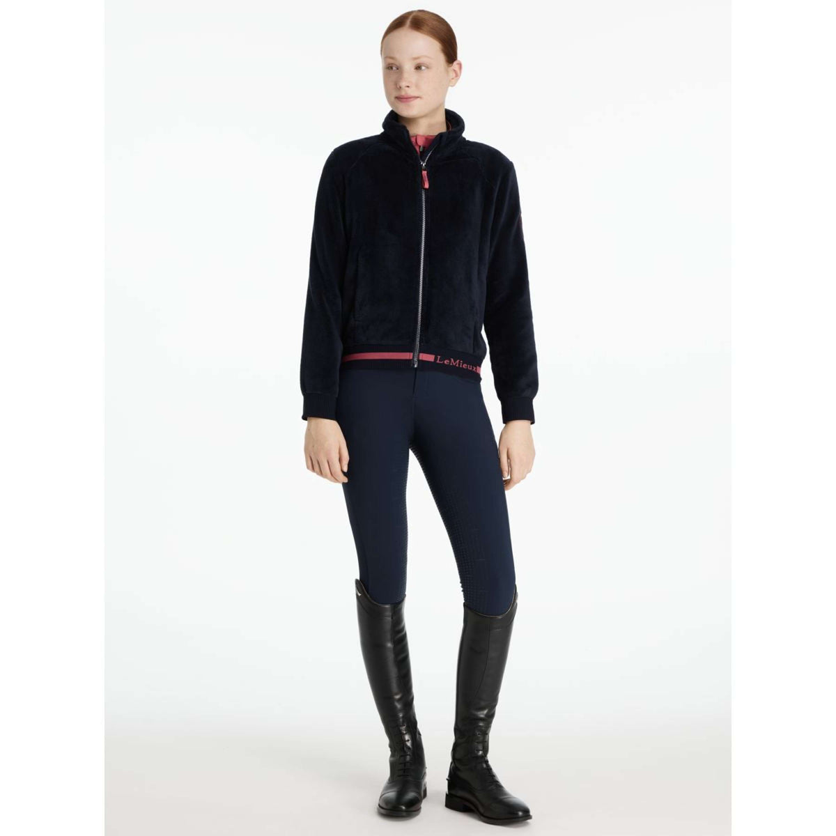 LeMieux Jacke Young Rider Libby Fleece Navy