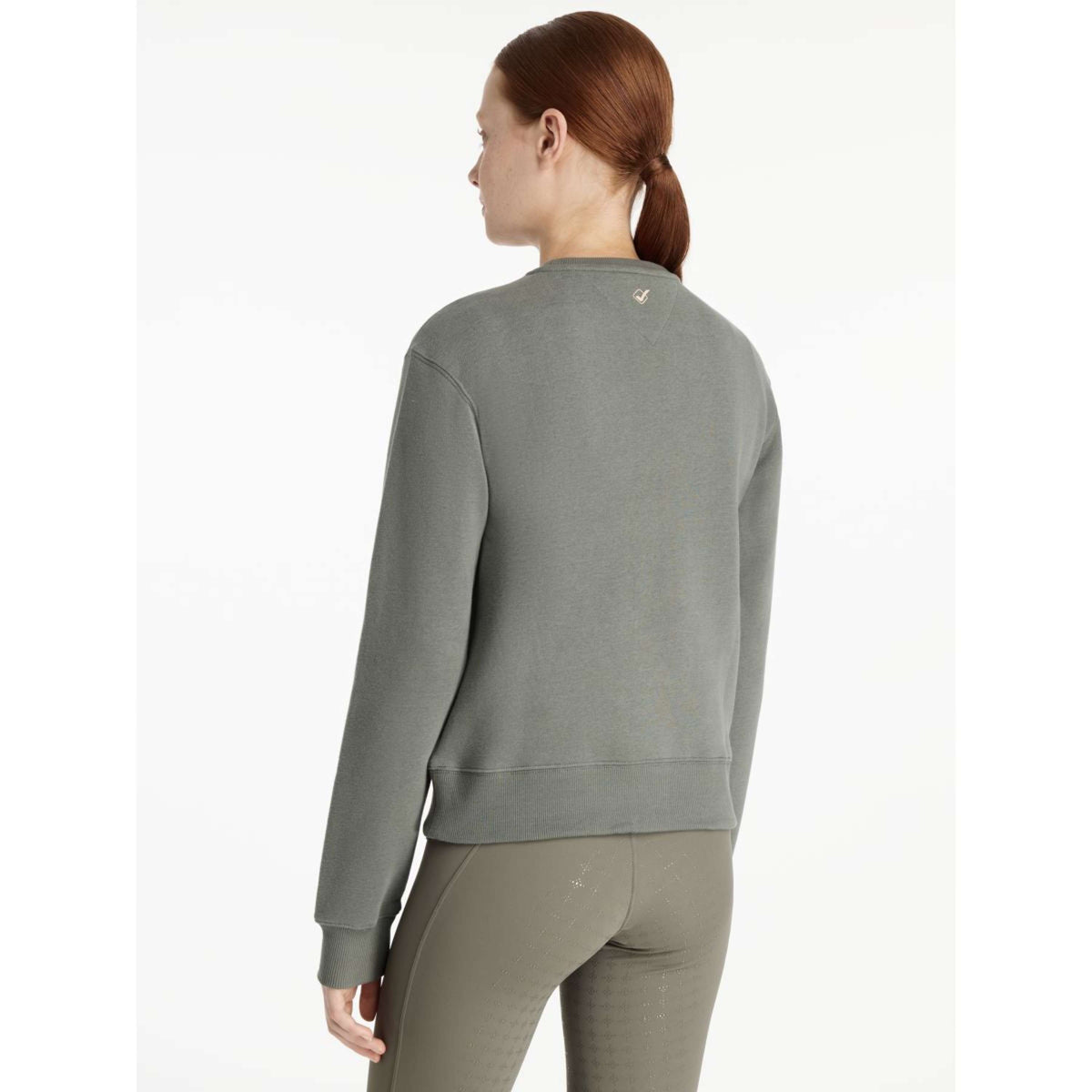 LeMieux Sweater Young Rider Carmen Crew Rosemary