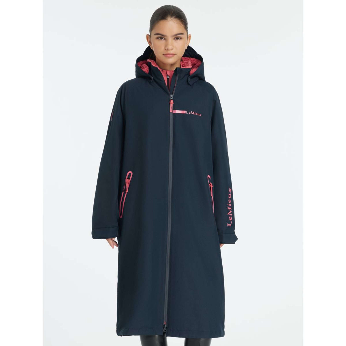 LeMieux Regenjacke Young Rider HydroShield Navy