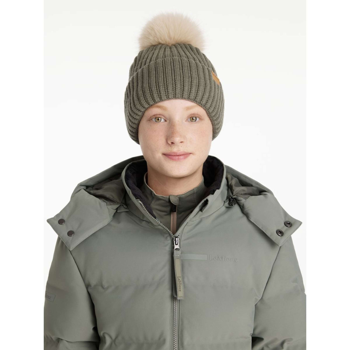 LeMieux Beanie Clara Rib Rosemary
