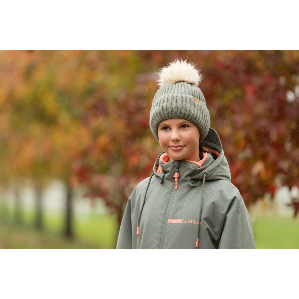 LeMieux Beanie Clara Rib Rosemary