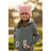 LeMieux Beanie Mini Double Pom Kinder Peach Punch