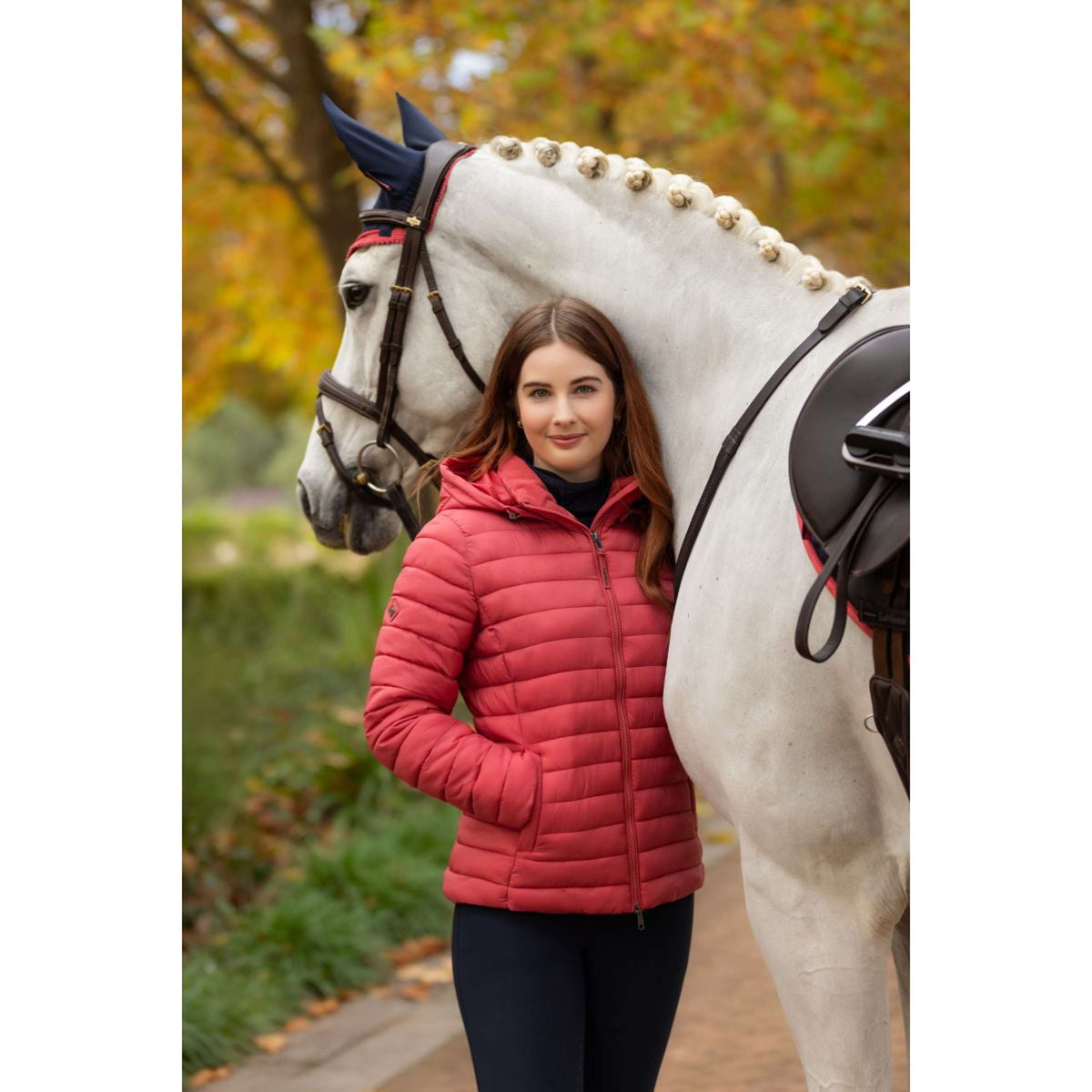 LeMieux Jacke Rose Kurz Cranberry