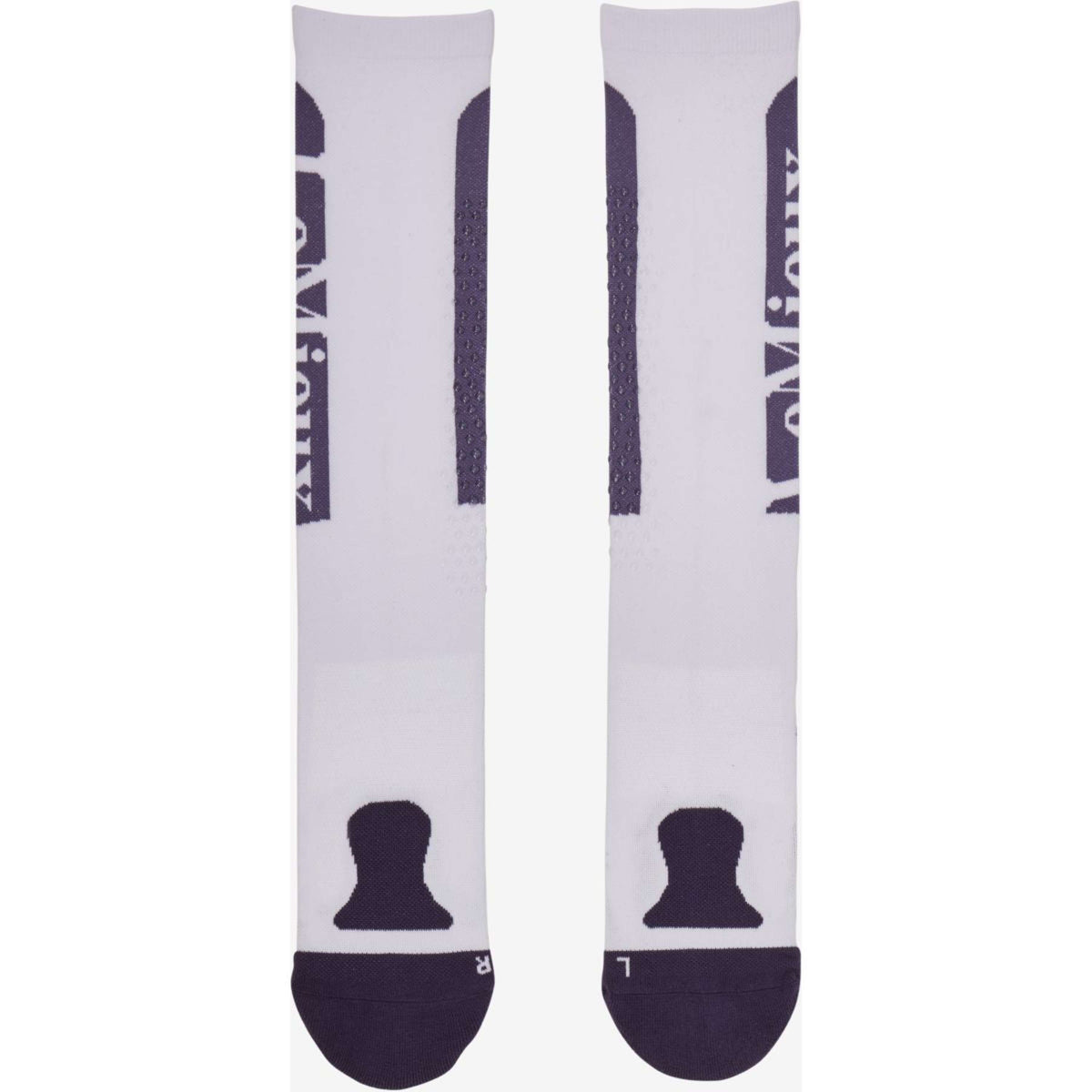 LeMieux Reitsocken Silicone Lila