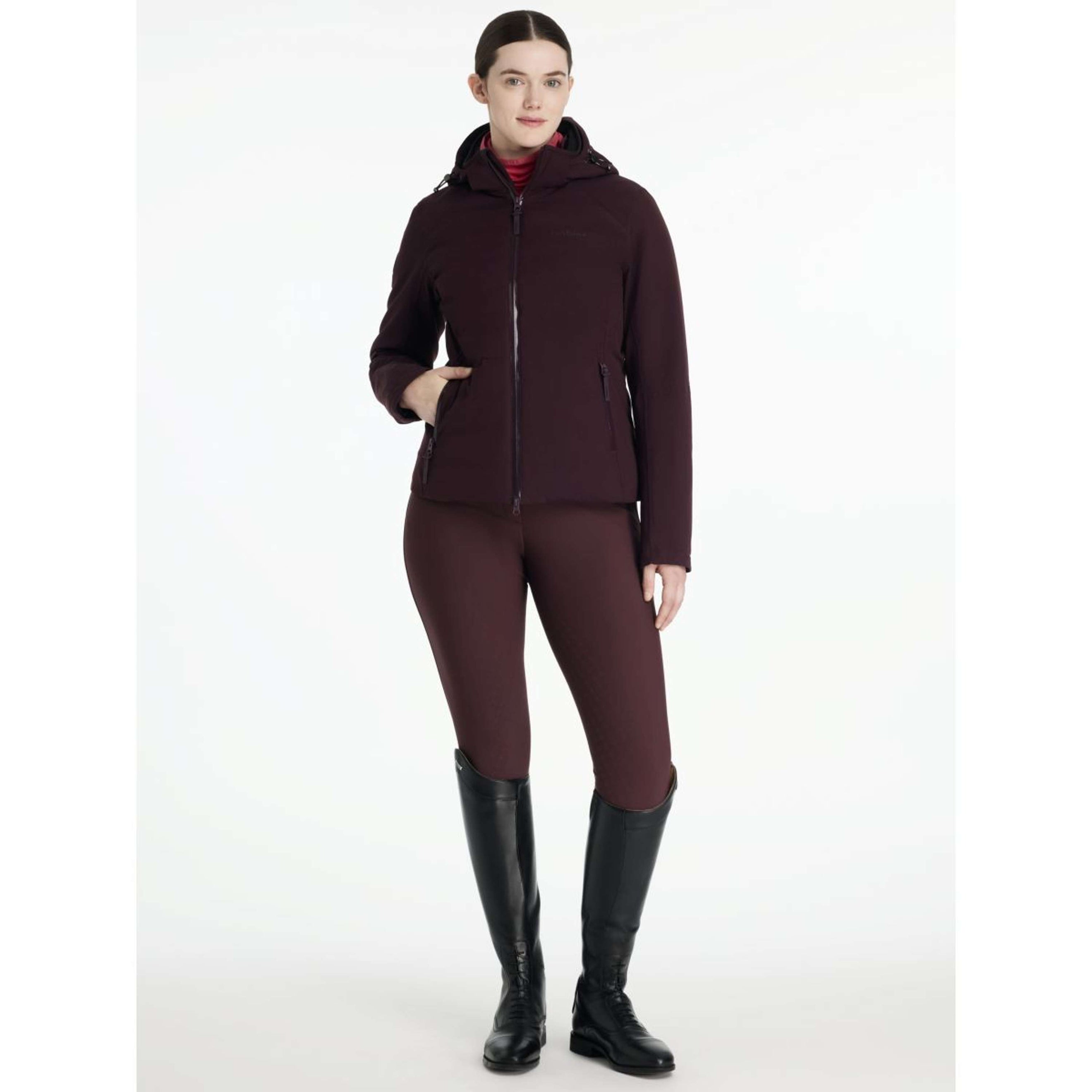 LeMieux Jacke Brooke Waterproof Damson LeMieux Jacke Brooke Waterproof Damson
