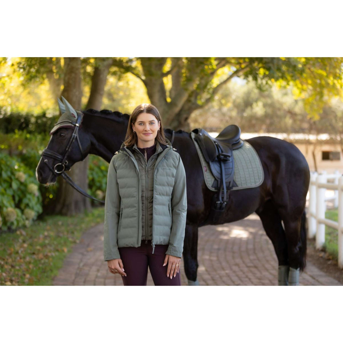 LeMieux Jacke Brooke Waterproof Rosemary