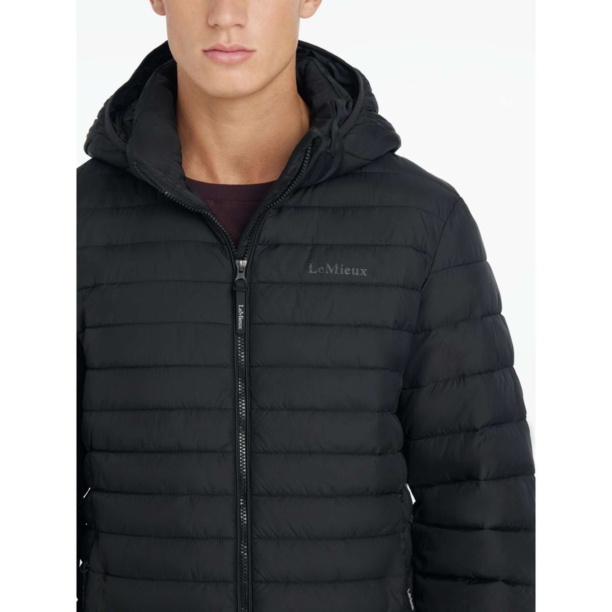 LeMieux Jacke Puffer Herren Schwarz