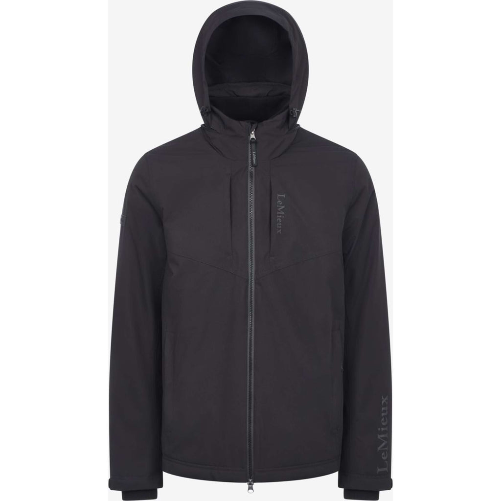 LeMieux Regenjacke Team Waterproof Herren Schwarz