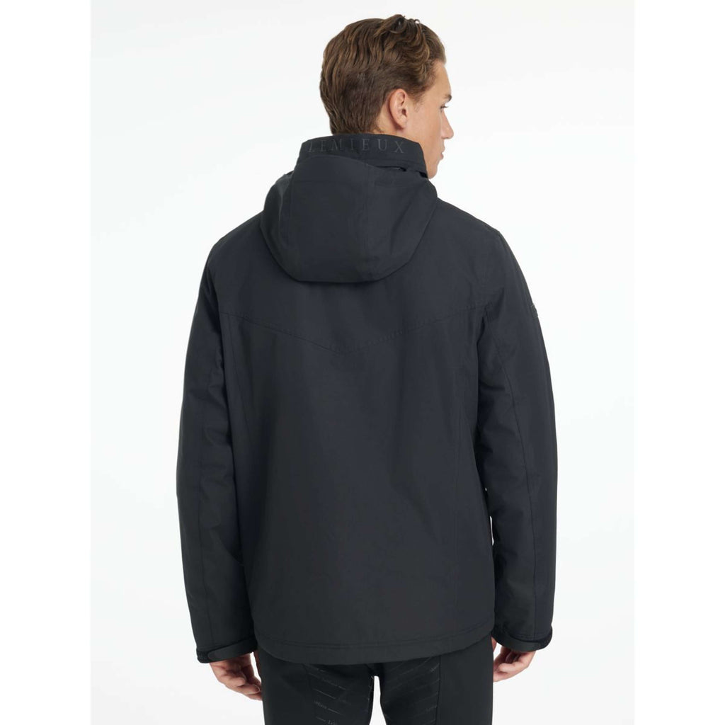 LeMieux Regenjacke Team Waterproof Herren Schwarz