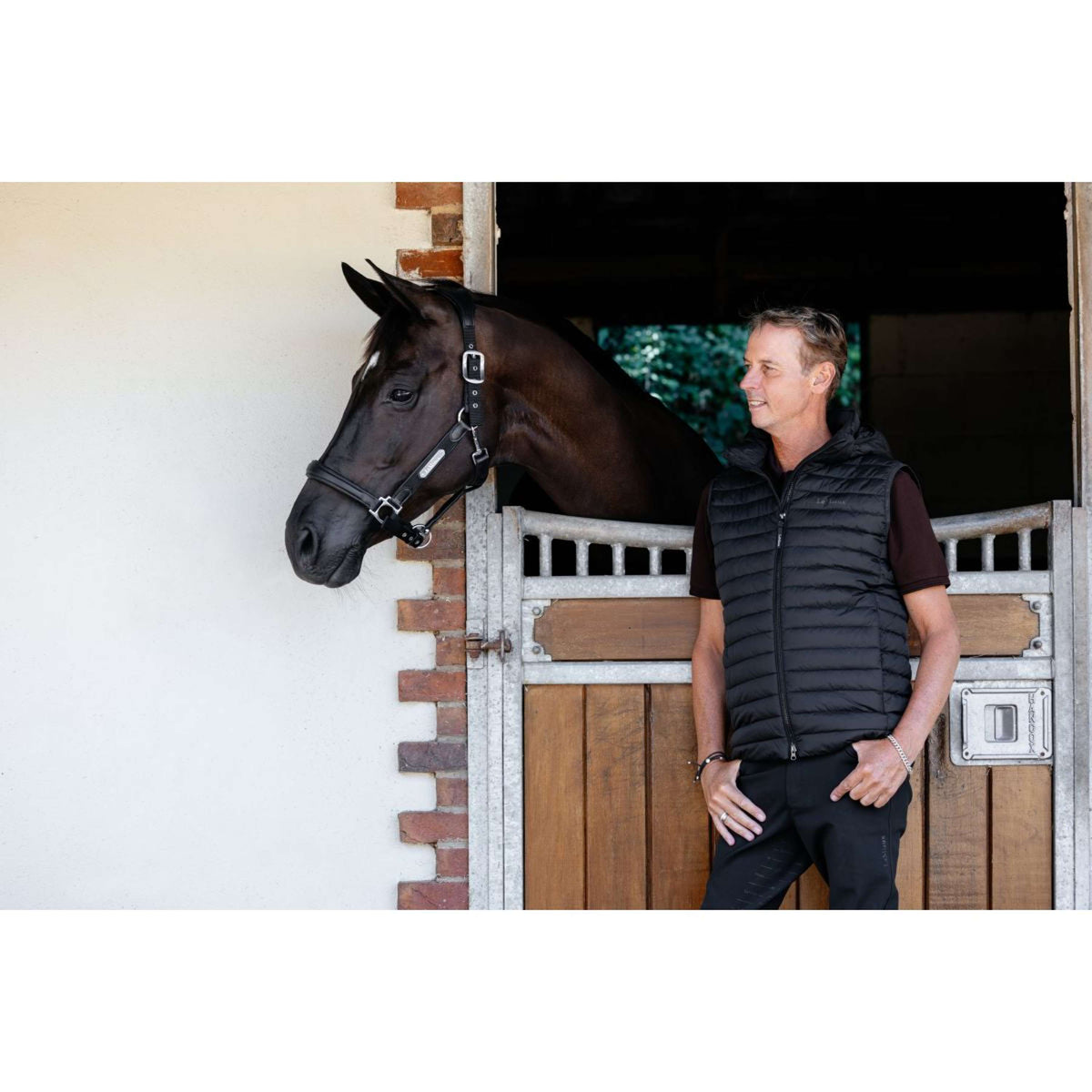 LeMieux Weste Puffer Herren Schwarz