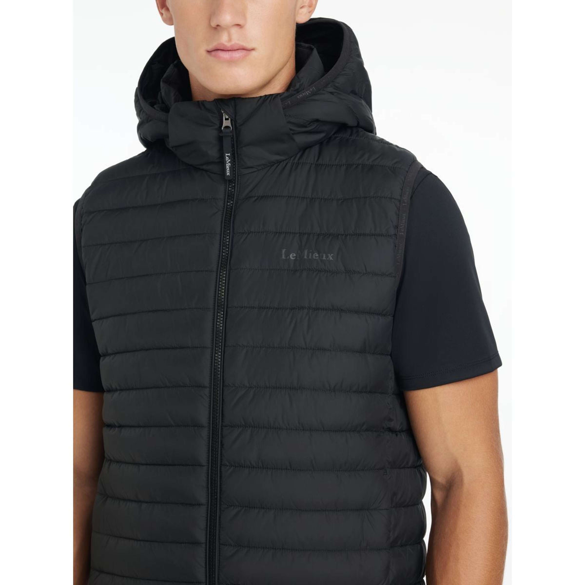 LeMieux Weste Puffer Herren Schwarz