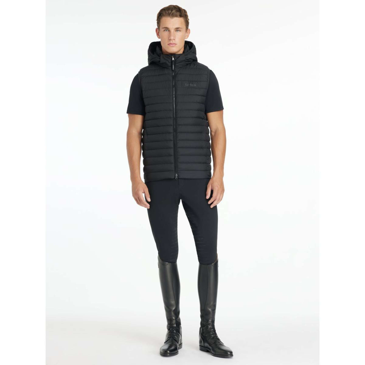 LeMieux Weste Puffer Herren Schwarz