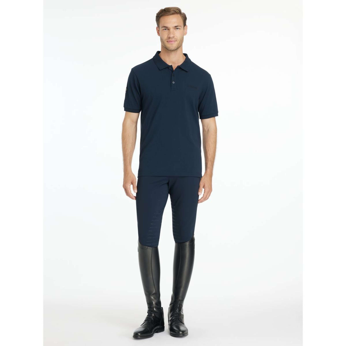 LeMieux Polo Classique Herren Navy