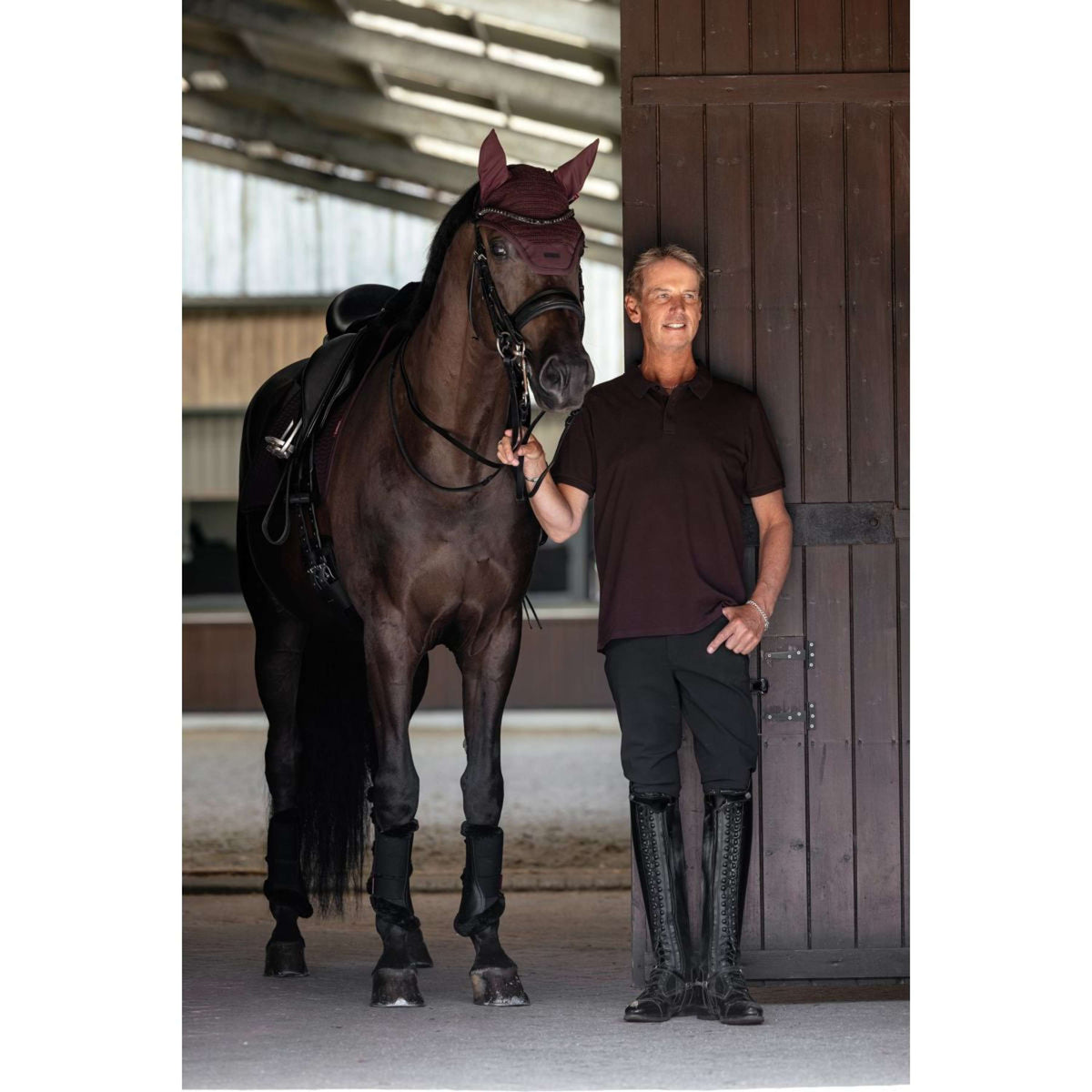 LeMieux Polo Classique Herren Damaszenerpflaume