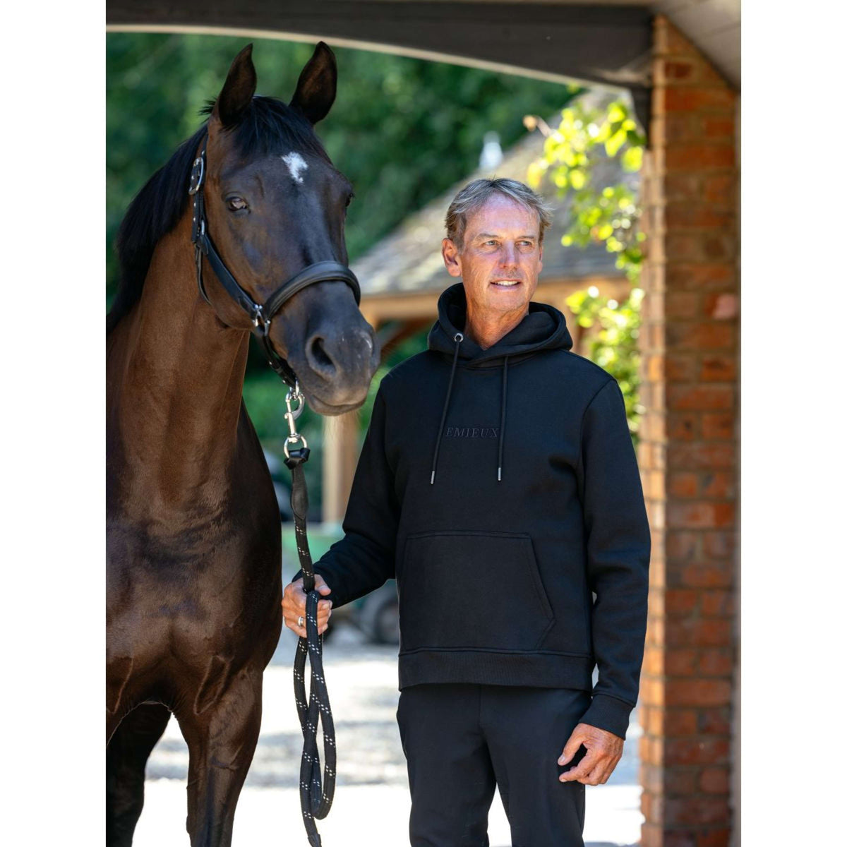 LeMieux Hoodie Herren Schwarz