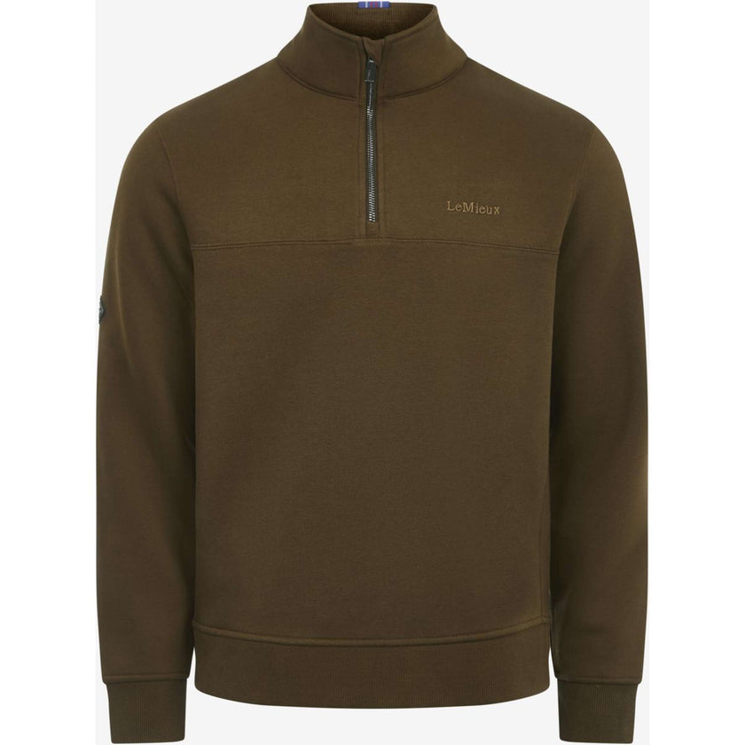 LeMieux Sweater Quarter Neck Herren Alpine