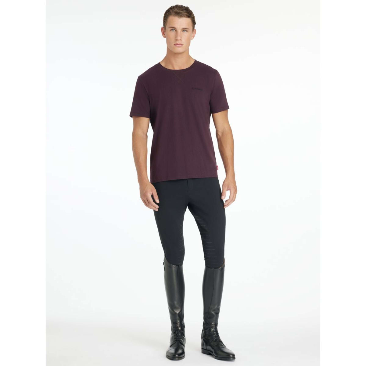 LeMieux T-Shirt Herren Damaszenerpflaume