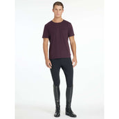 LeMieux T-Shirt Herren Damaszenerpflaume