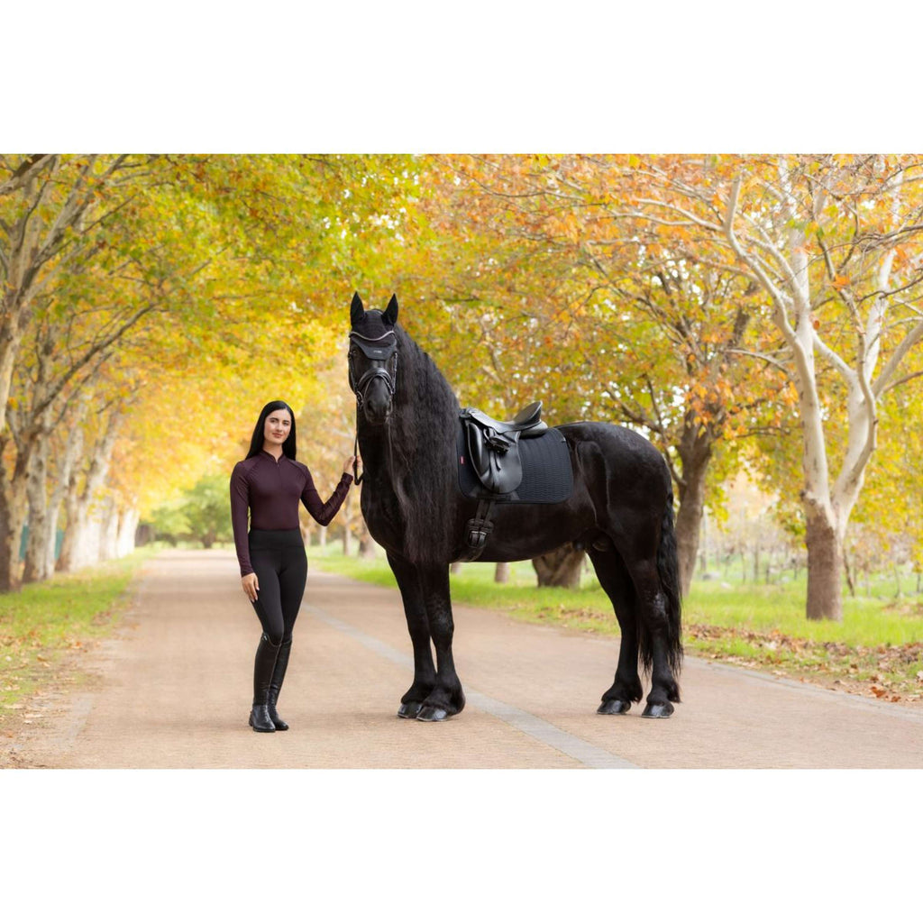 LeMieux Schabracke Essence Dressur Schwarz