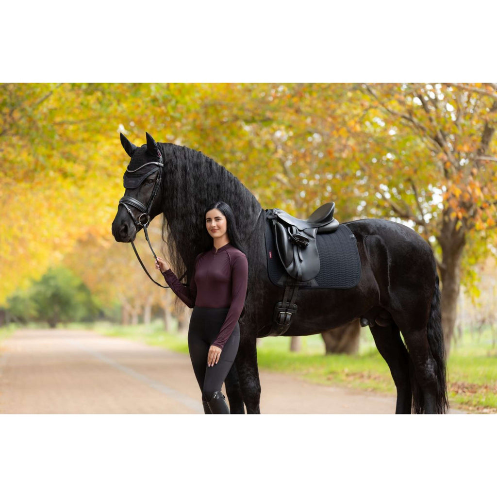 LeMieux Schabracke Essence Dressur Schwarz