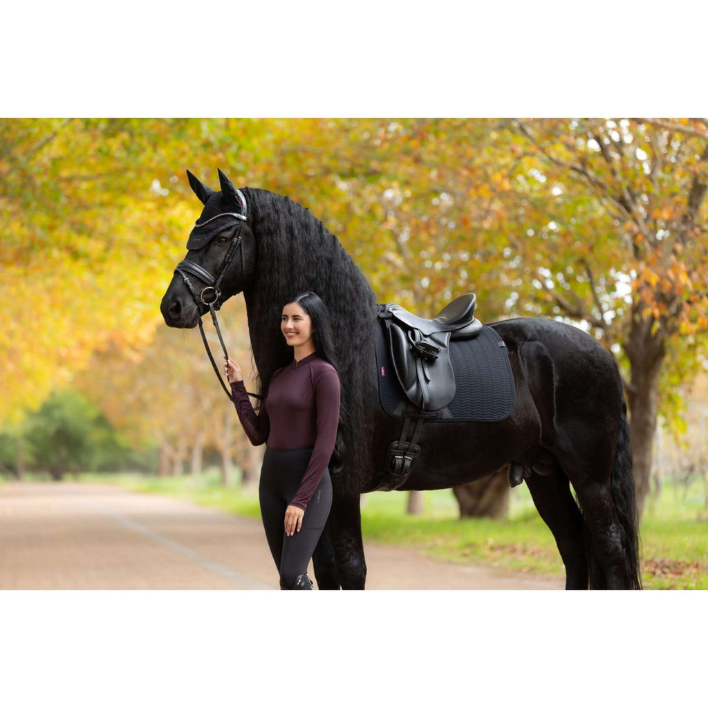 LeMieux Schabracke Essence Dressur Schwarz