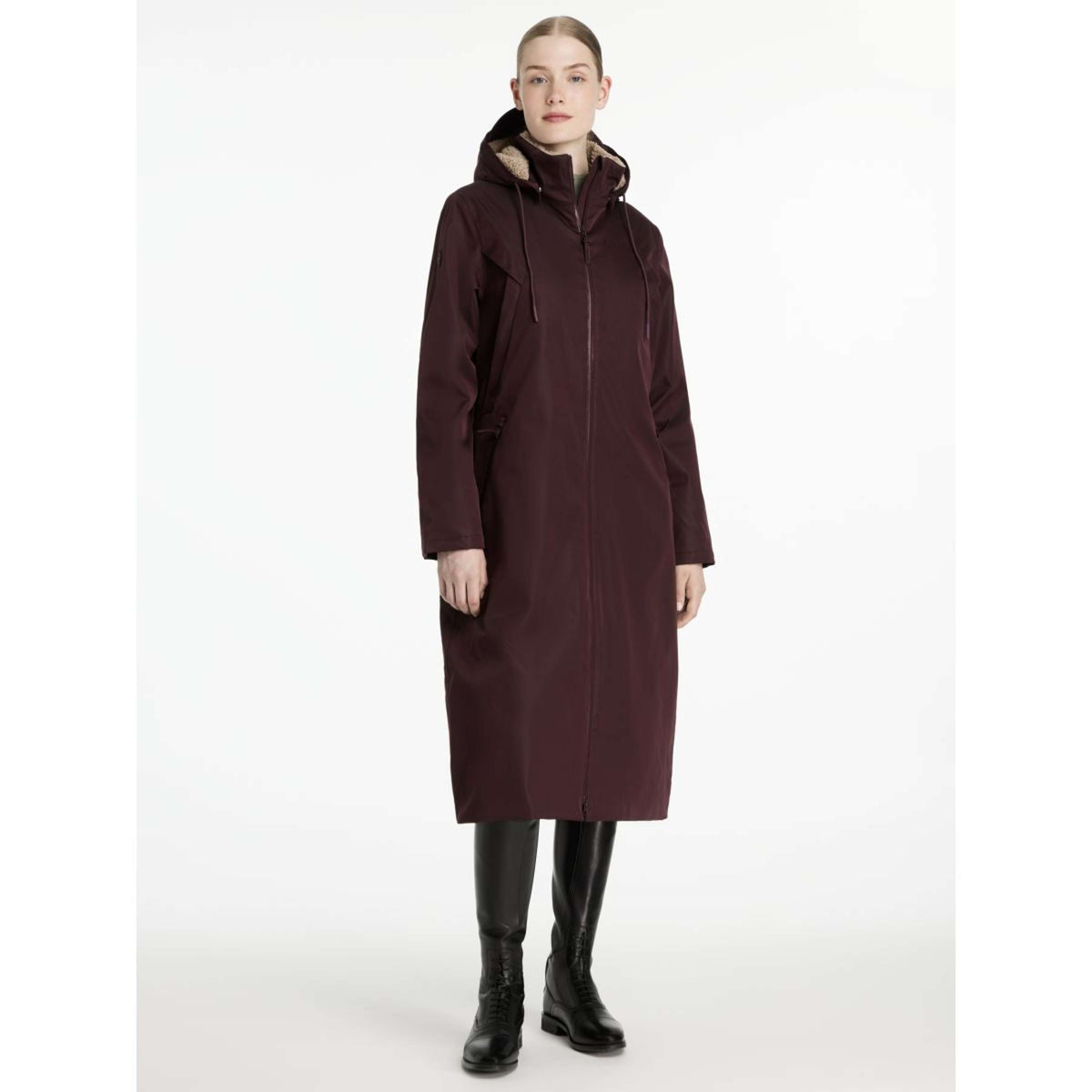 LeMieux Jacke All Elements Lang Damaszenerpflaume