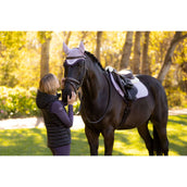 LeMieux Schabracke Merino Suede Springen Lila