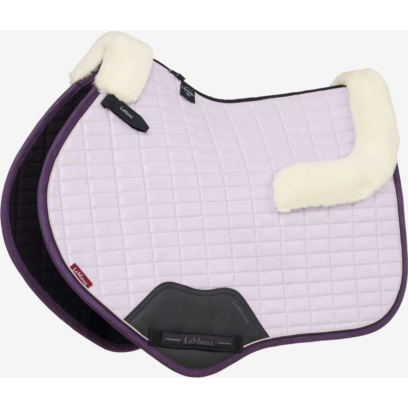 LeMieux Schabracke Merino Suede Springen Lila LeMieux Schabracke Merino Suede Springen Lila
