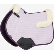 LeMieux Schabracke Merino Suede Springen Lila