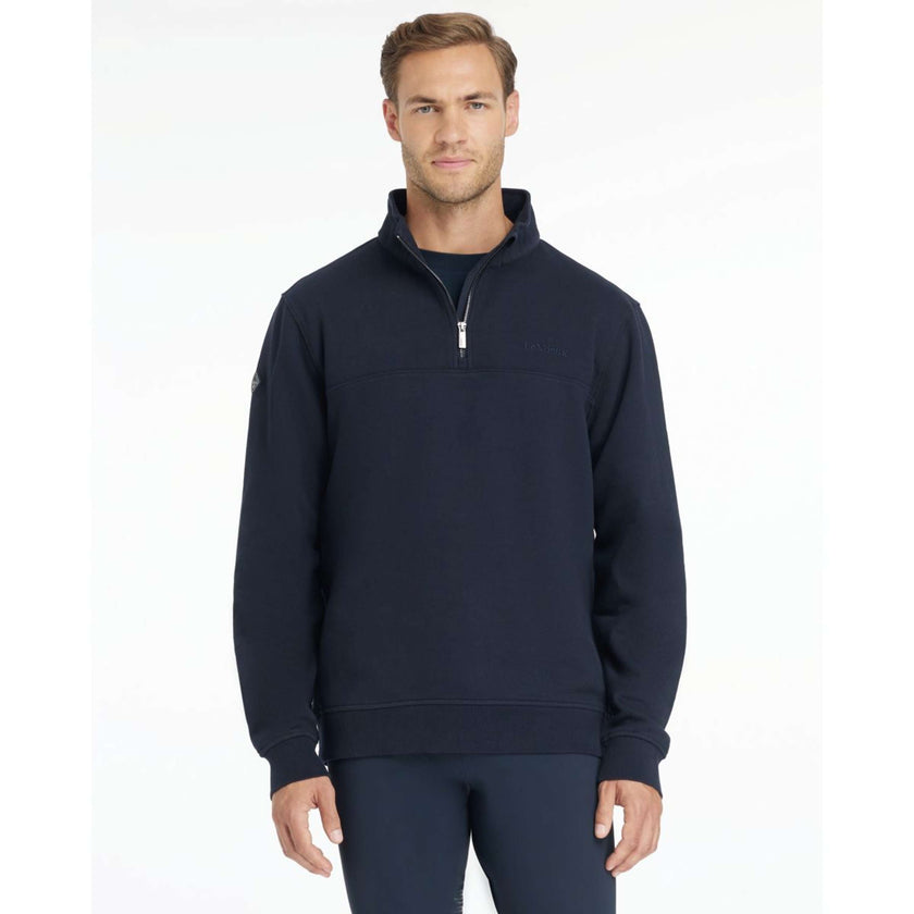 LeMieux Sweater Quarter Neck Herren Navy