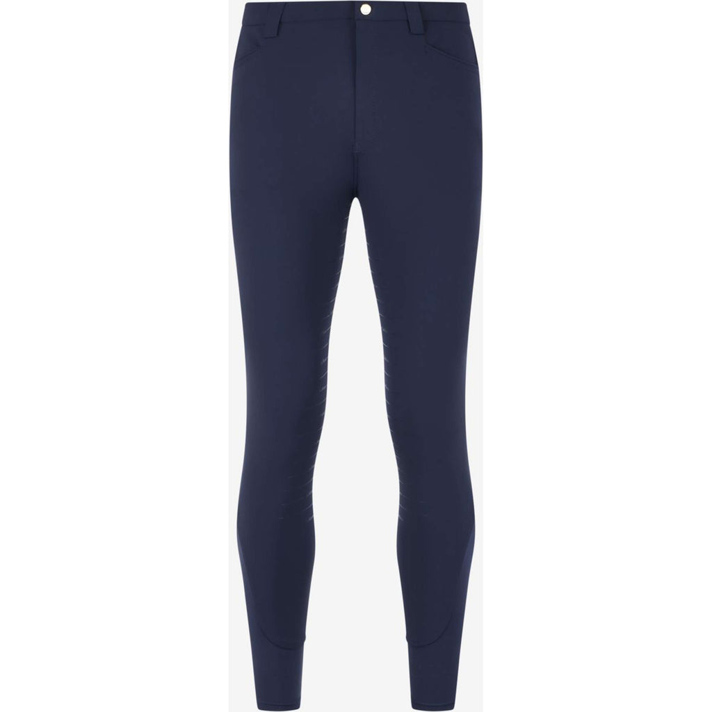 LeMieux Reithose Sports Full Grip Herren Navy