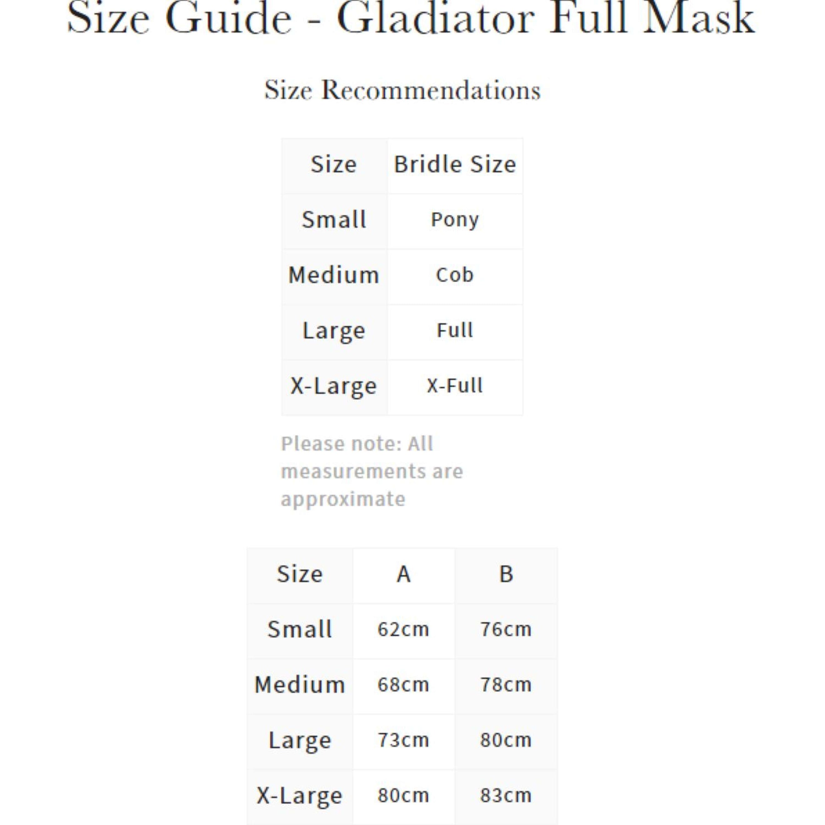 LeMieux Fliegenmaske Gladiator Full Grau LeMieux Fliegenmaske Gladiator Full Grau