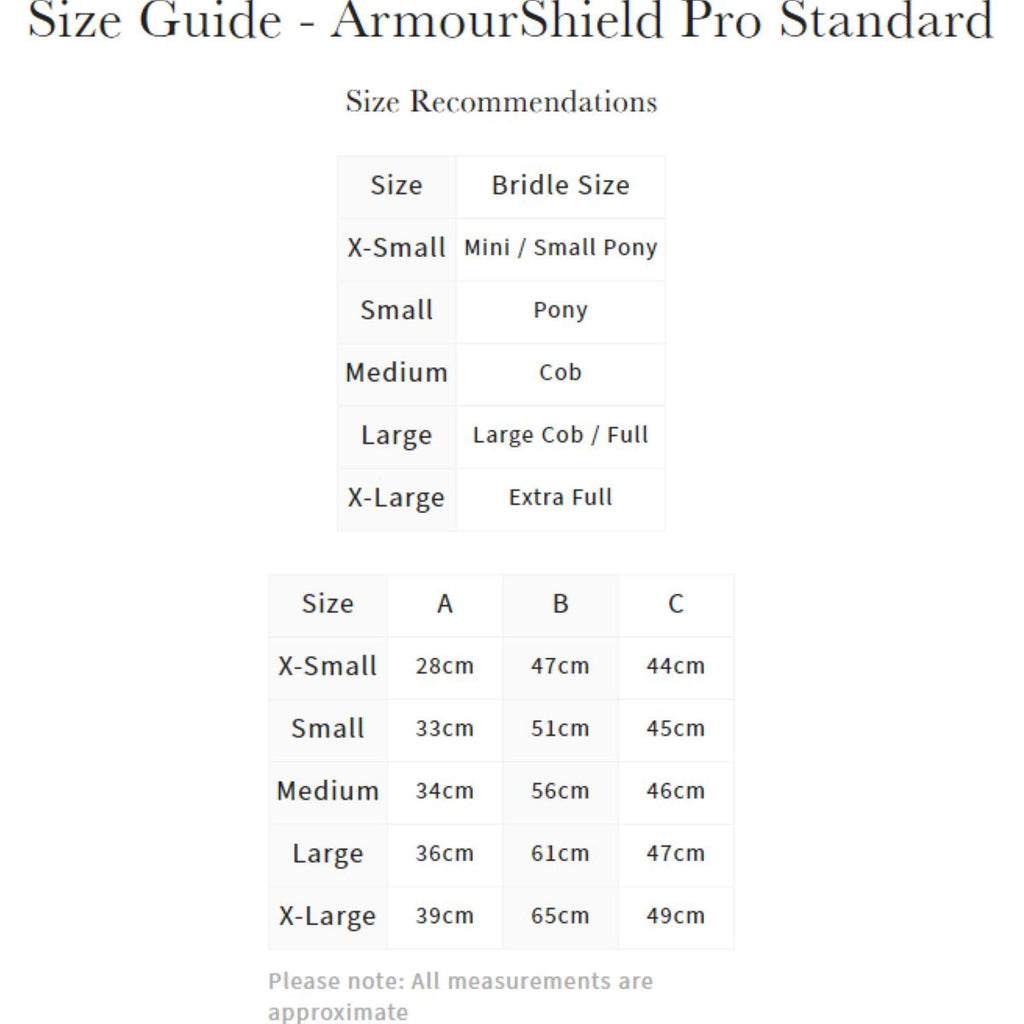 LeMieux Fliegenmaske Amour Shield Pro Ohne Ohren Navy