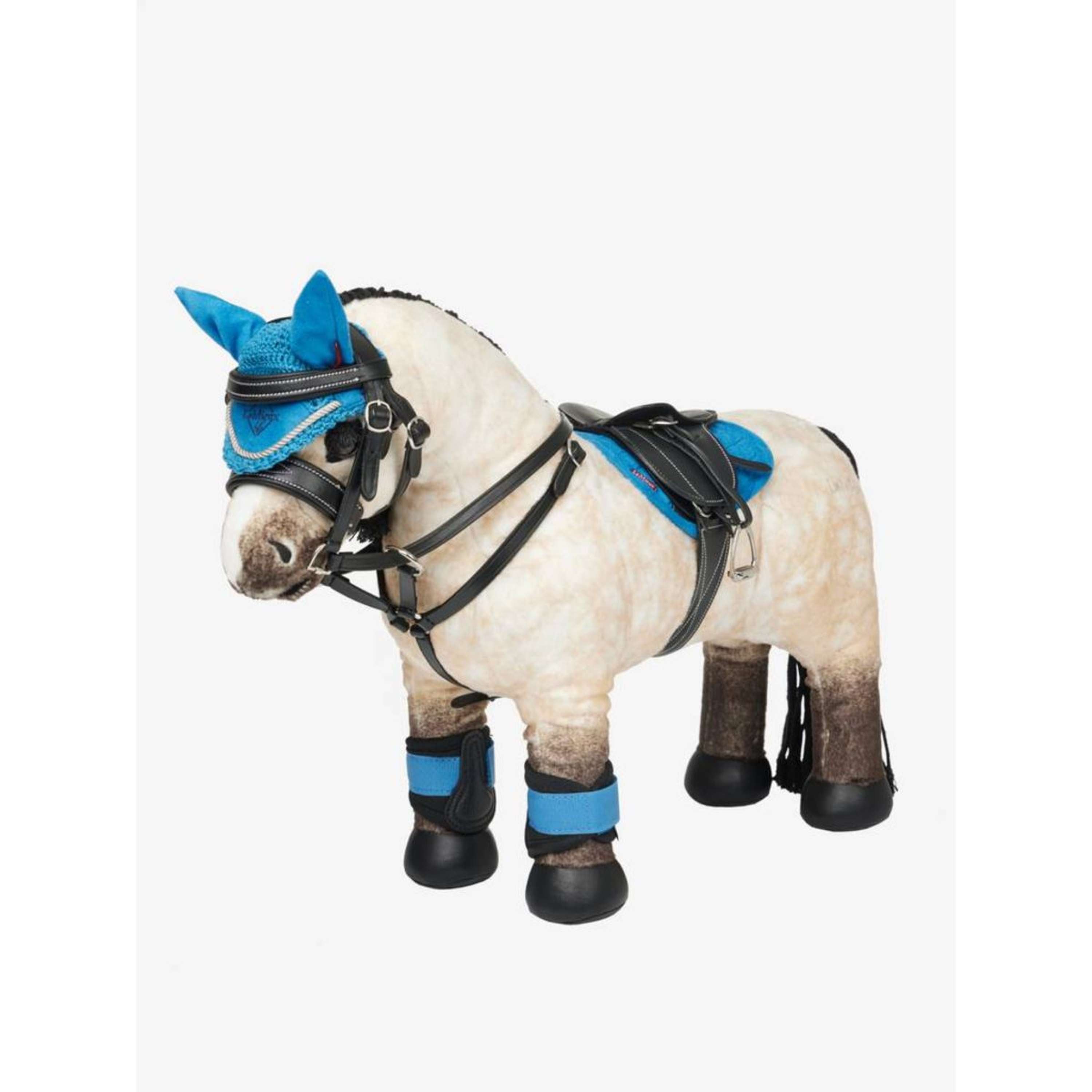 spielzeug pony zum reiten LeMieux Toy Pony Martingal Schwarz | Agradi.de