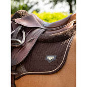 LeMieux Satteldecke Jumping Puissance Wildleder Braun