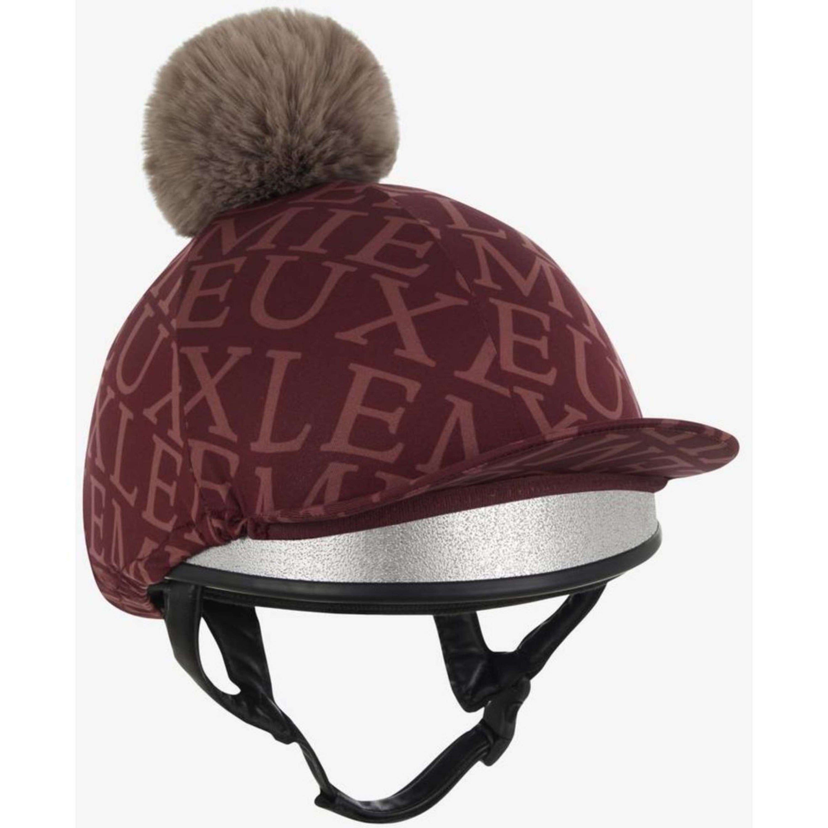 LeMieux Hat Silk Fleur Merlot