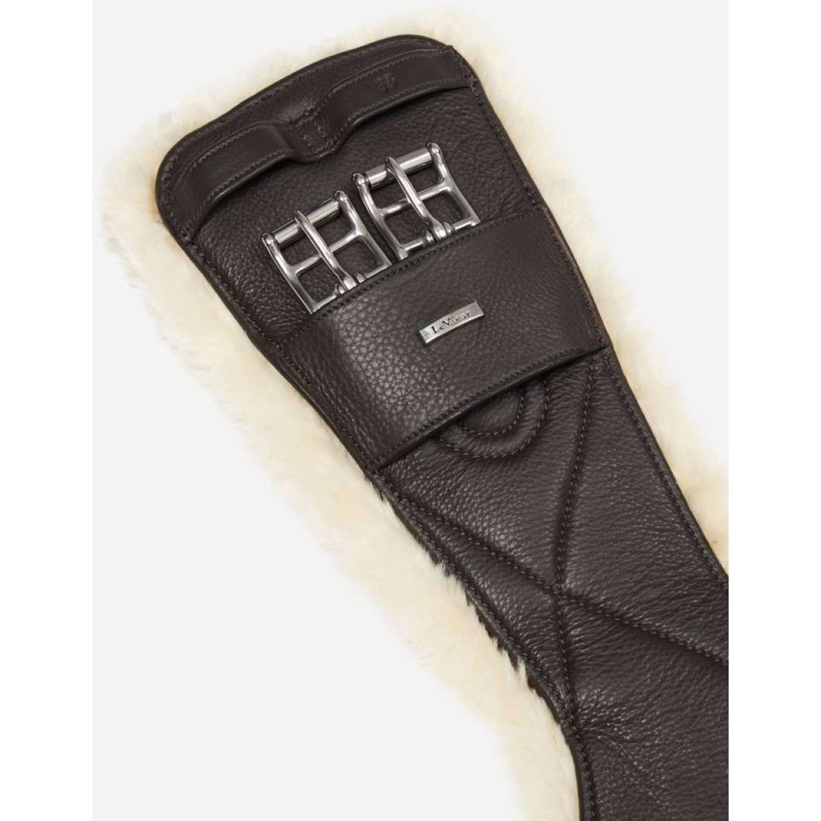 LeMieux Sattelgurt Arkia Simu Contoured Kurz Braun LeMieux Sattelgurt Arkia Simu Contoured Kurz Braun