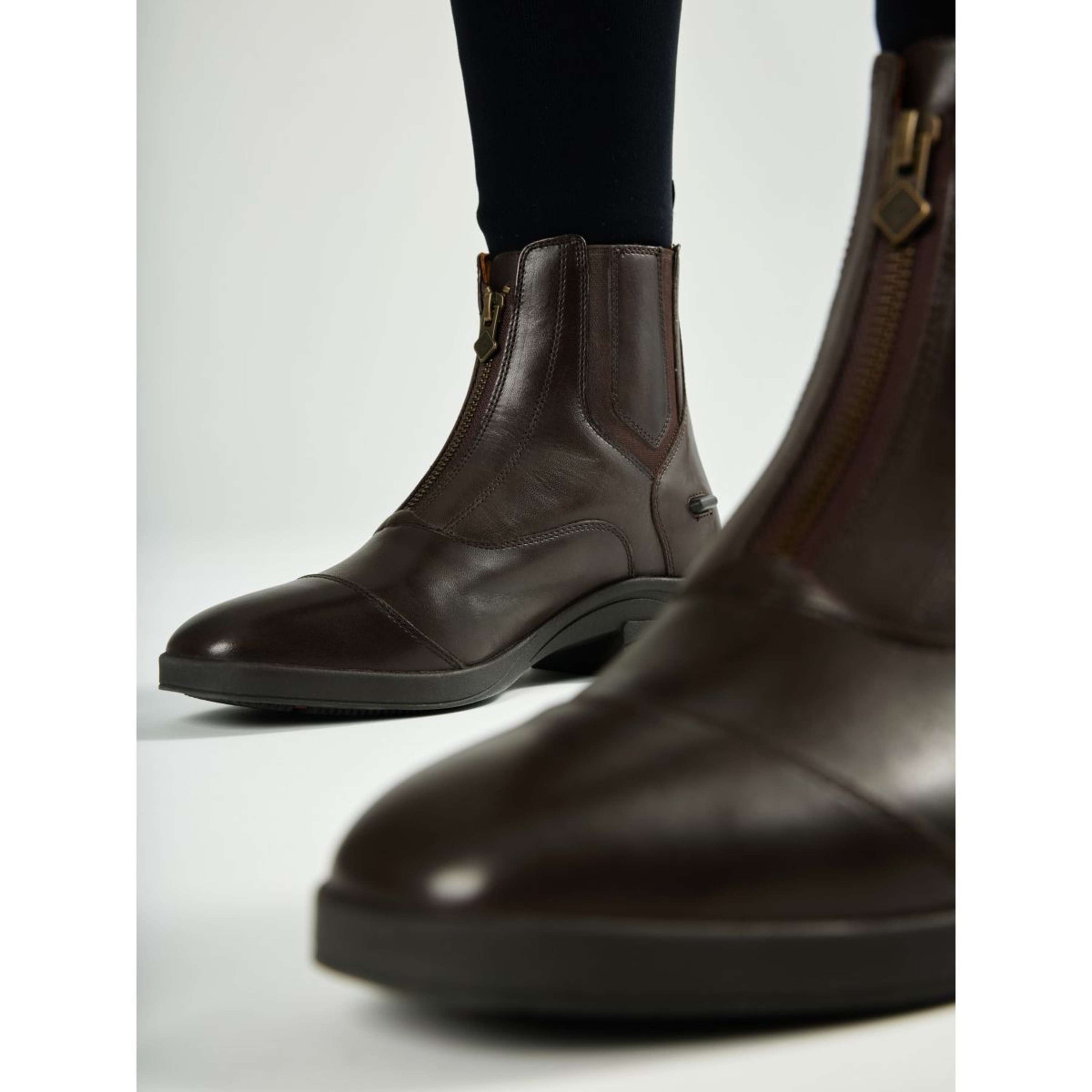 LeMieux Stiefeletten Zip Braun