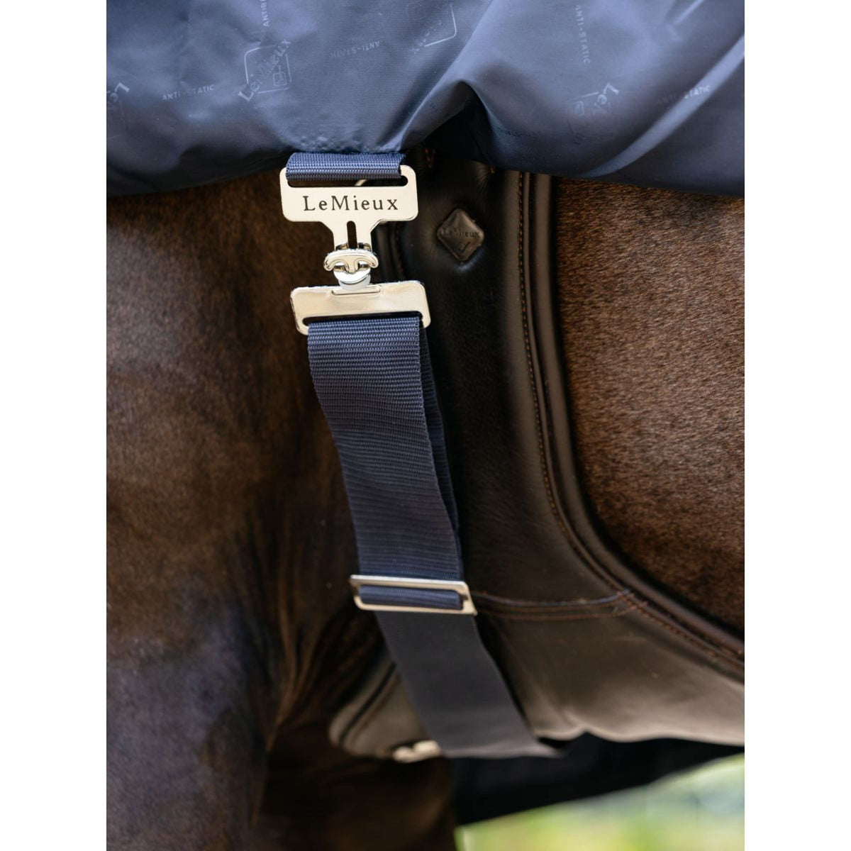 LeMieux Ausreitdecke Rain Navy