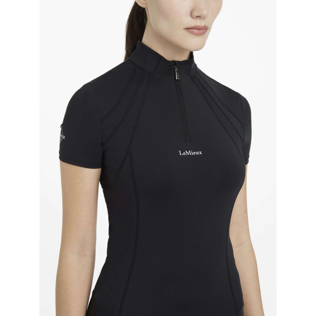 LeMieux Baselayer Mia Mesh Kurze Ärmel Schwarz