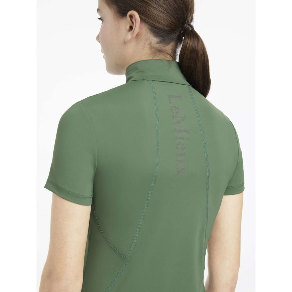 LeMieux Baselayer Young Rider Classique Kurze Ärmel Hunter Green